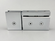 Boston Top Pivot with Side Panel Mount -  Polished Chrome